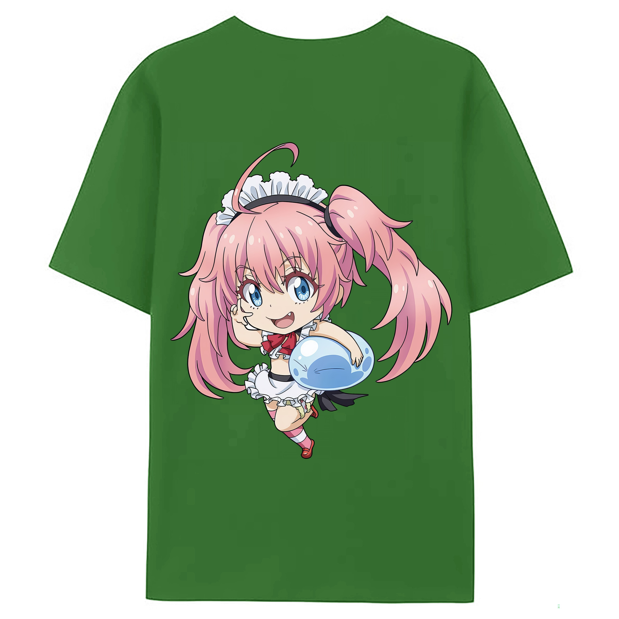（画像用） 転スラ Regarding Reincarnated to Slime レディース半袖Tシャツ(バックプリント)